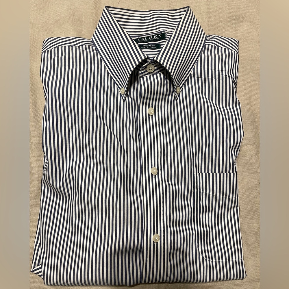 Ralph Lauren Regular Fit Stretch Fabric Button Down